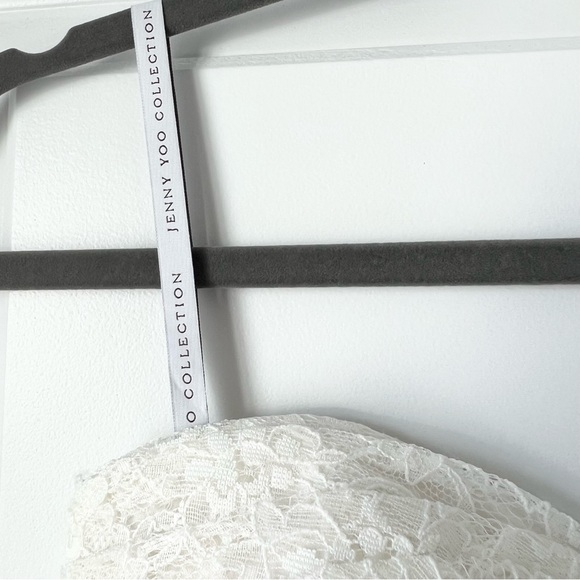 Jenny Yoo Collection BHLDN Size 0 Convertible Floral Lace Tilly Dress Strapless - Picture 4 of 9